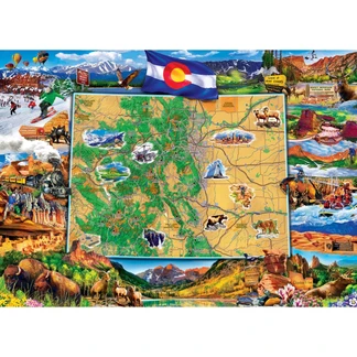 Buffalo Games Colorful Colorado 1000 Piece Puzzle