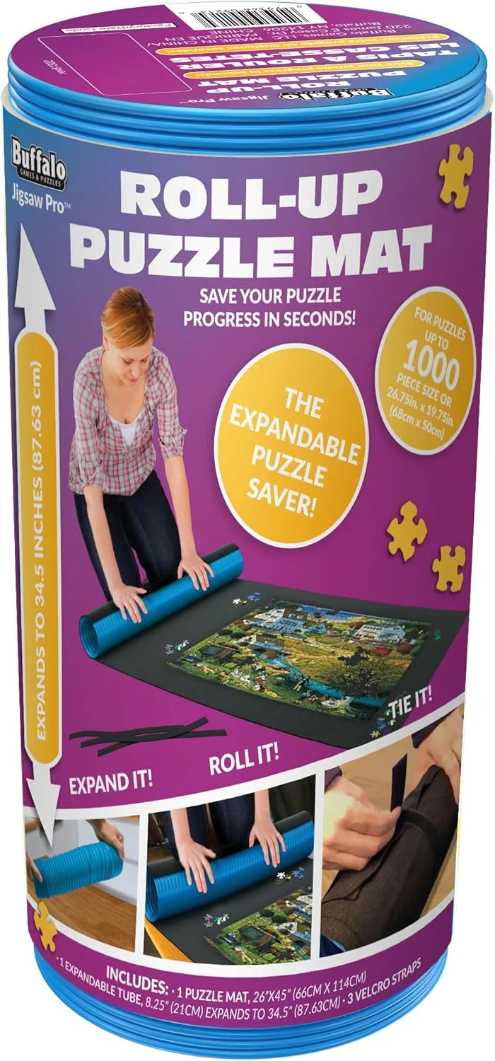 Buffalo Games Roll-Up Puzzle Mat (Fits 1500 Pieces)