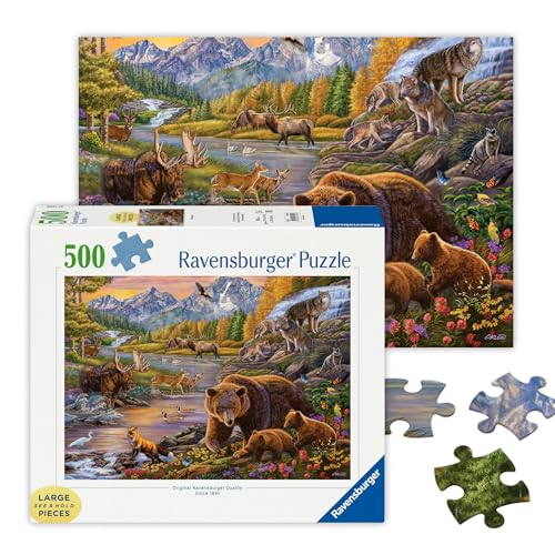 Ravensburger Wilderness 500 Piece Large Format Puzzle