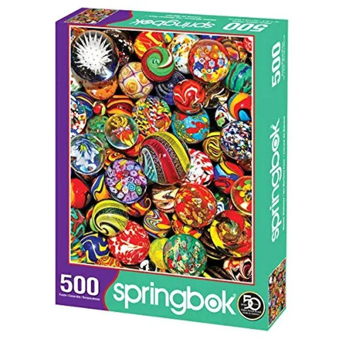 Springbok Marble Madness 500 Piece Puzzle