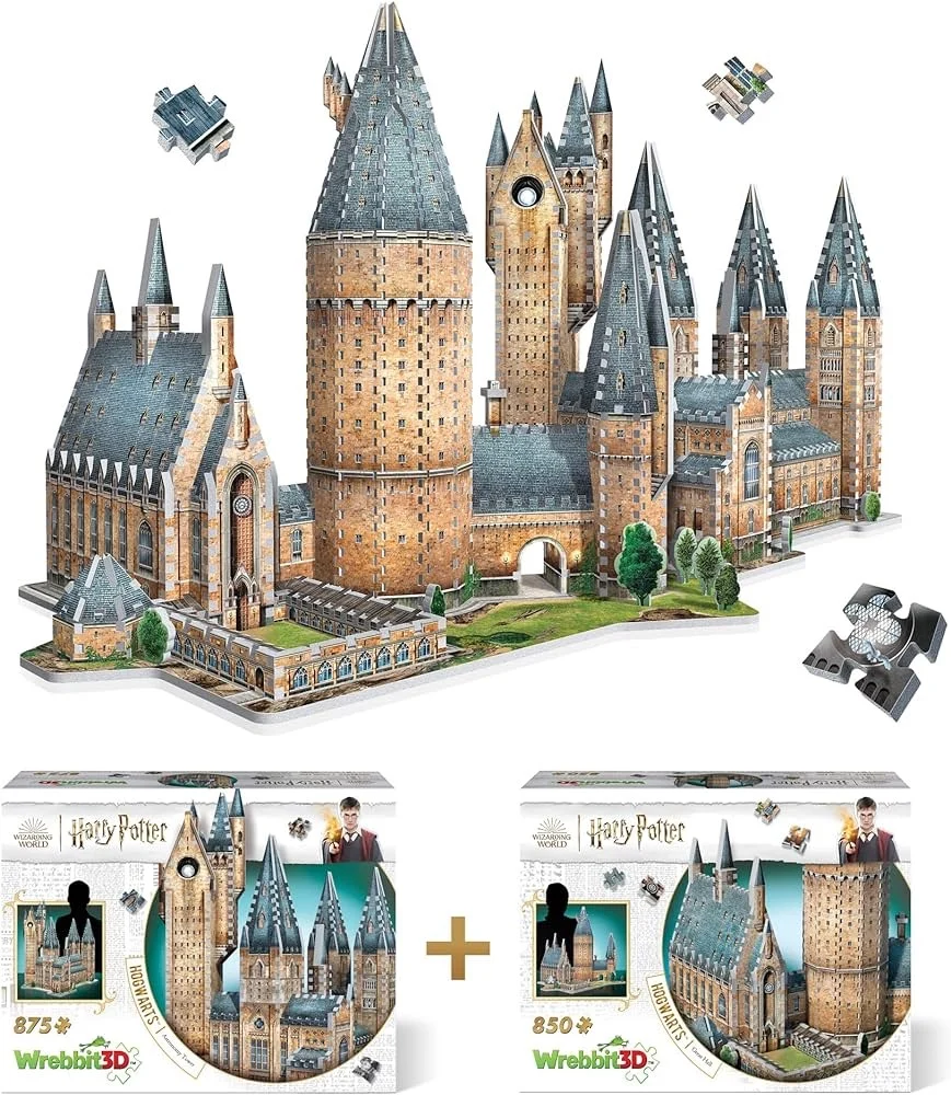 Wrebbit 3D Harry Potter Hogwarts Castle Puzzle (850 pc)